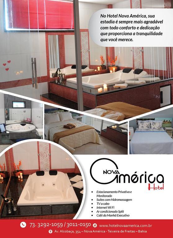 Hotel Nova America Teixeira de Freitas Bagian luar foto